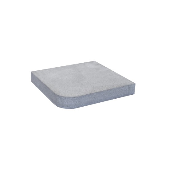 Bluestone Dropface External Corner Coping Paver - 400 x 400mm Bluestone Dropface External Corner Coping Paver - 400 x 400mm
