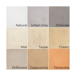 Concrete Round Paver 430mm - Coloured