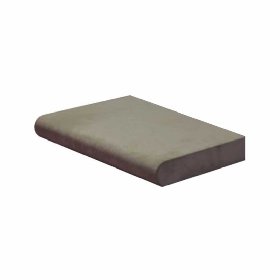 Concrete Bullnose Coping Paver - Smooth 600 x 300mm Natural Concrete Bullnose Coping Paver - Smooth 600 x 300mm Natural