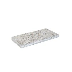 Concrete Bullnose Coping Paver - Honed 600 x 300mm Specialty