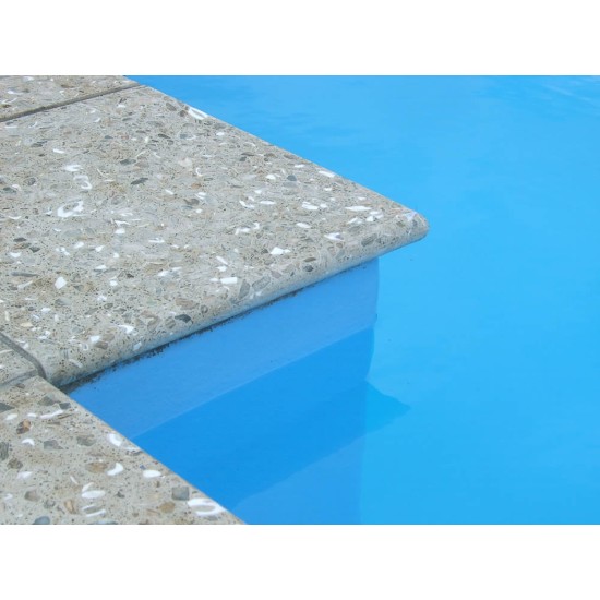 Concrete Bullnose Coping Paver - Honed 600 x 300mm Specialty Concrete Bullnose Coping Paver - Honed 600 x 300mm Specialty