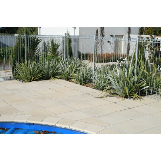 Concrete Paver - Sandy 375 x 375mm Coloured