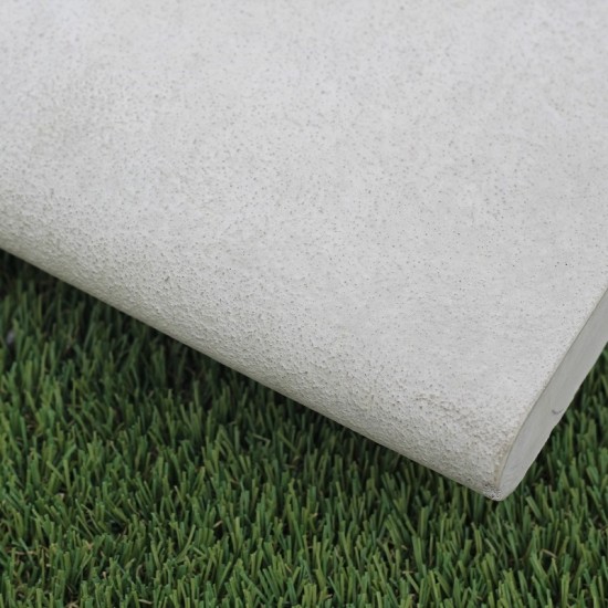 Concrete Bullnose Coping Paver - Sandy 600 x 300mm Natural Concrete Bullnose Coping Paver - Sandy 600 x 300mm Natural