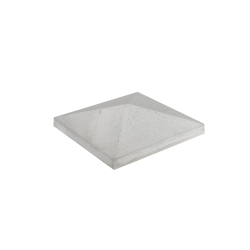 Concrete Pyramid Cap 335mm - Natural