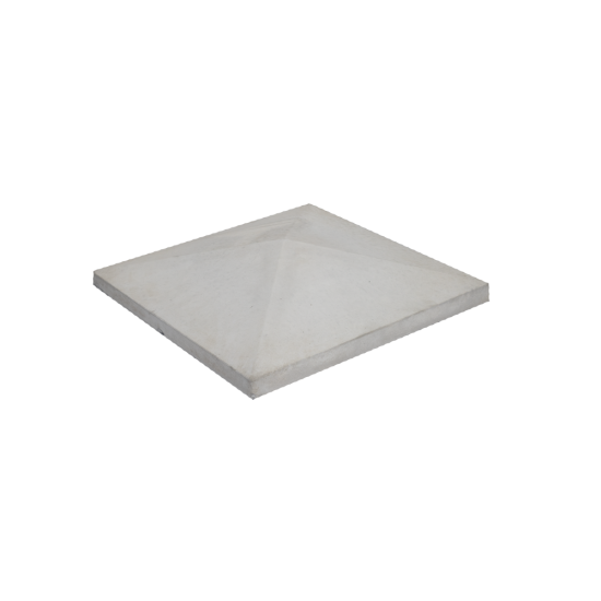 Concrete Pyramid Cap 670mm - Natural Concrete Pyramid Cap 670mm - Natural