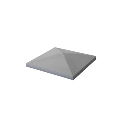 Concrete Pyramid Cap 335mm - Coloured
