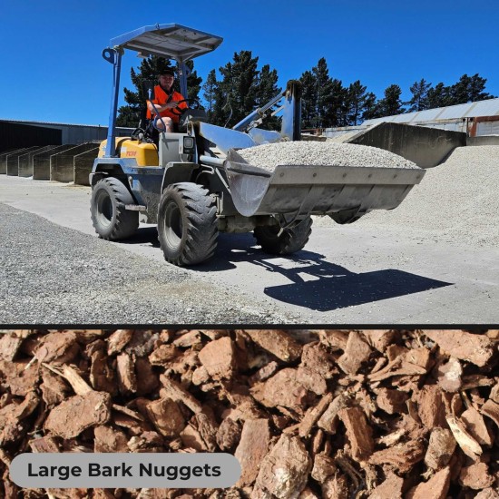Premium Large Bark Nuggets 30mm - Scoop Premium Large Bark Nuggets 30mm - Scoop