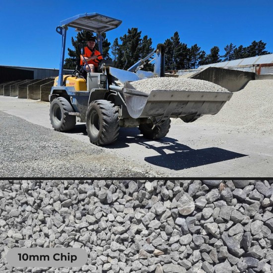 Greystone Chip 10mm - Scoop Greystone Chip 10mm - Scoop