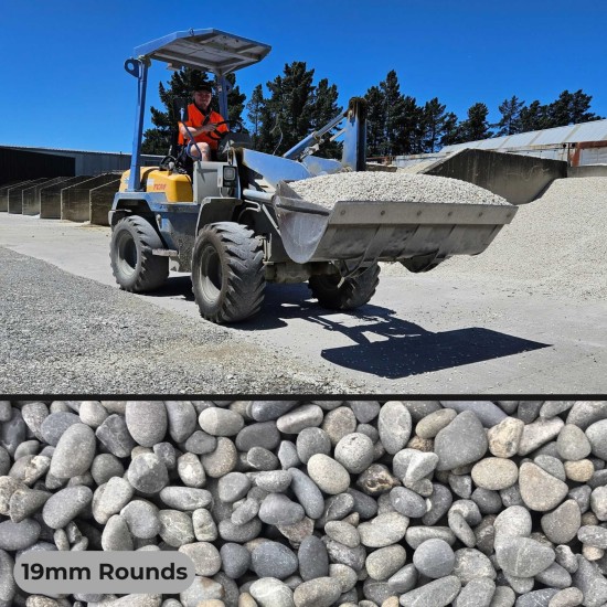 Greystone Round Stones 19mm - Scoop Greystone Round Stones 19mm - Scoop