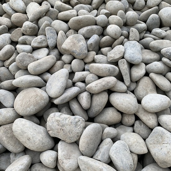 Greystone Round Stones 40-65mm - Cubic Metre Greystone Round Stones 40-65mm - Cubic Metre