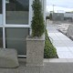 Concrete Planter Tall Skinny - Exposed Aggregate Classic Concrete Planter Tall Skinny - Exposed Aggregate Classic