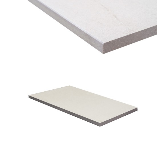 Porcelain Arris Edge Coping Paver - 600 x 300mm White Sands Porcelain Arris Edge Coping Paver - 600 x 300mm White Sands