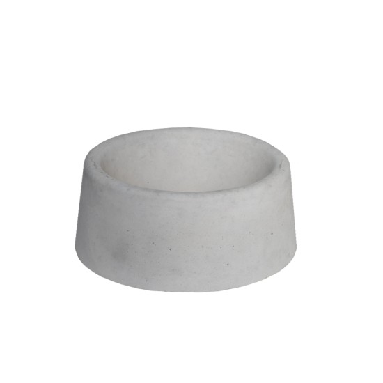 Concrete Dog Bowl - Large Concrete Dog Bowl - Large