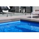Bluestone Dropface External Corner Coping Paver - 400 x 400mm Bluestone Dropface External Corner Coping Paver - 400 x 400mm
