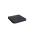 Granite Dropface External Corner Coping Paver - Flamed 400 x 400mm Black - No Colour