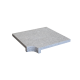 Granite Dropface Internal Corner Coping Paver - Flamed 480 x 480mm White Granite Dropface Internal Corner Coping Paver - Flamed 480 x 480mm White