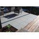 Granite Dropface Coping Paver - Flamed 600 x 400mm Grey Granite Dropface Coping Paver - Flamed 600 x 400mm Grey