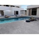Porcelain Arris Edge Coping Paver - 600 x 300mm Platinum Porcelain Arris Edge Coping Paver - 600 x 300mm Platinum